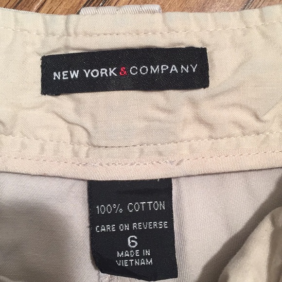 New York & Co. khaki shorts - Picture 2 of 4